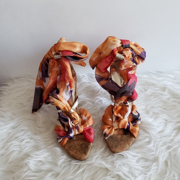 Wild pair wrap cork sandal - Picture 3 of 6